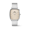 Daniel Wellington Marlon Wire Linen Silver Watch