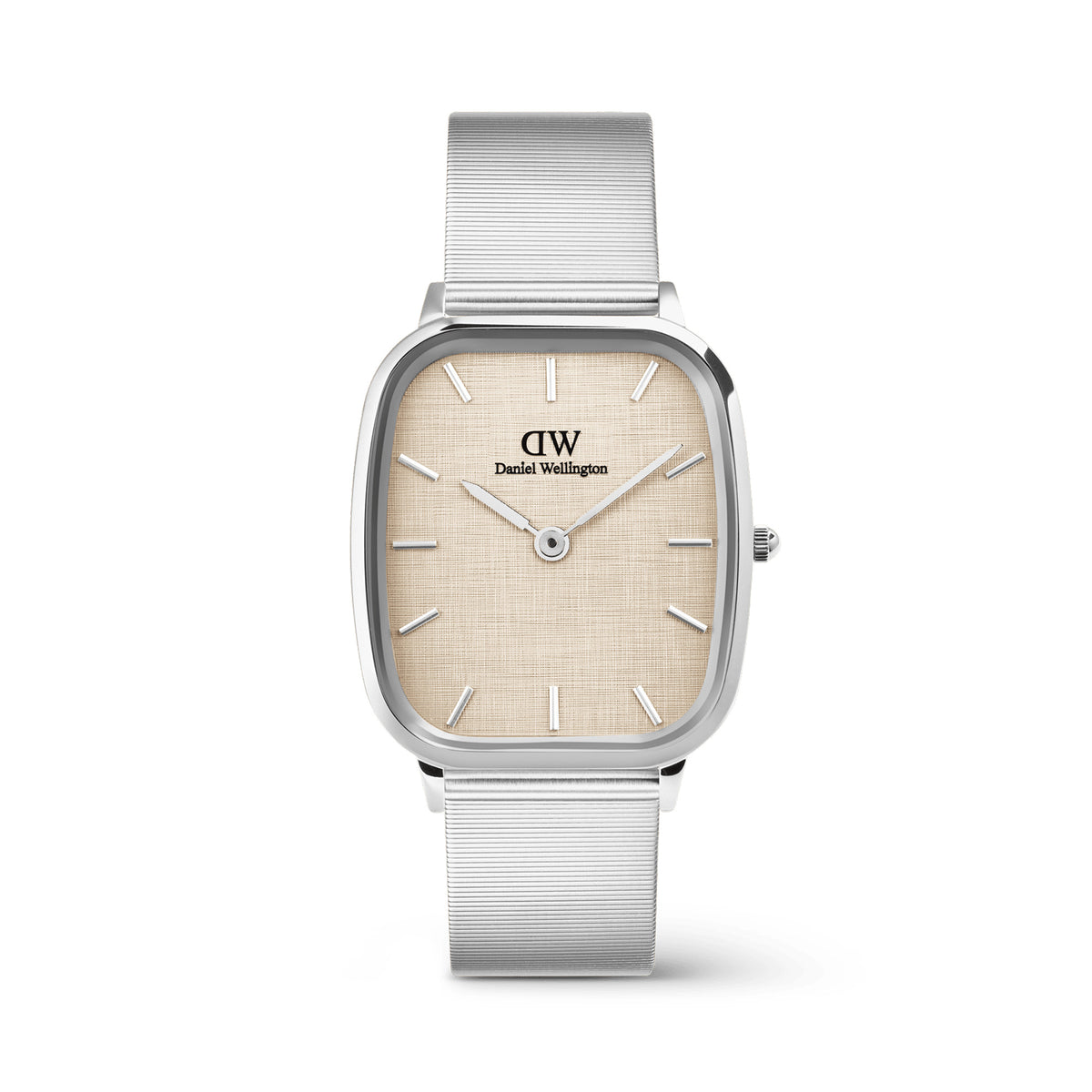 Daniel Wellington Marlon Wire Linen Silver Watch