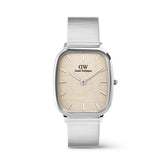 Daniel Wellington Marlon Wire Linen Silver Watch