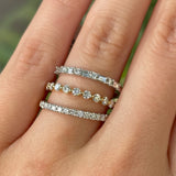 0.15ct TW Diamond Wedding & Anniversary Band in 9ct White Gold