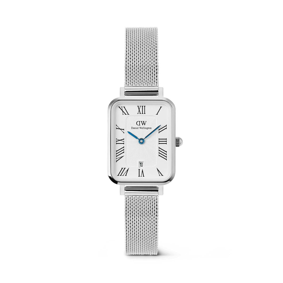 Daniel Wellington Quadro Sterling  Roman Numerals Date