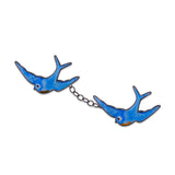 Bluebird of Happiness Brooch in Sterling Silver