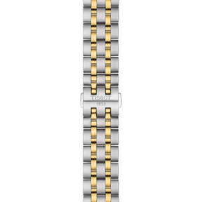 Tissot Stainless Steel & Yellow IP Mens Classic Dream T129.410.22.031.00