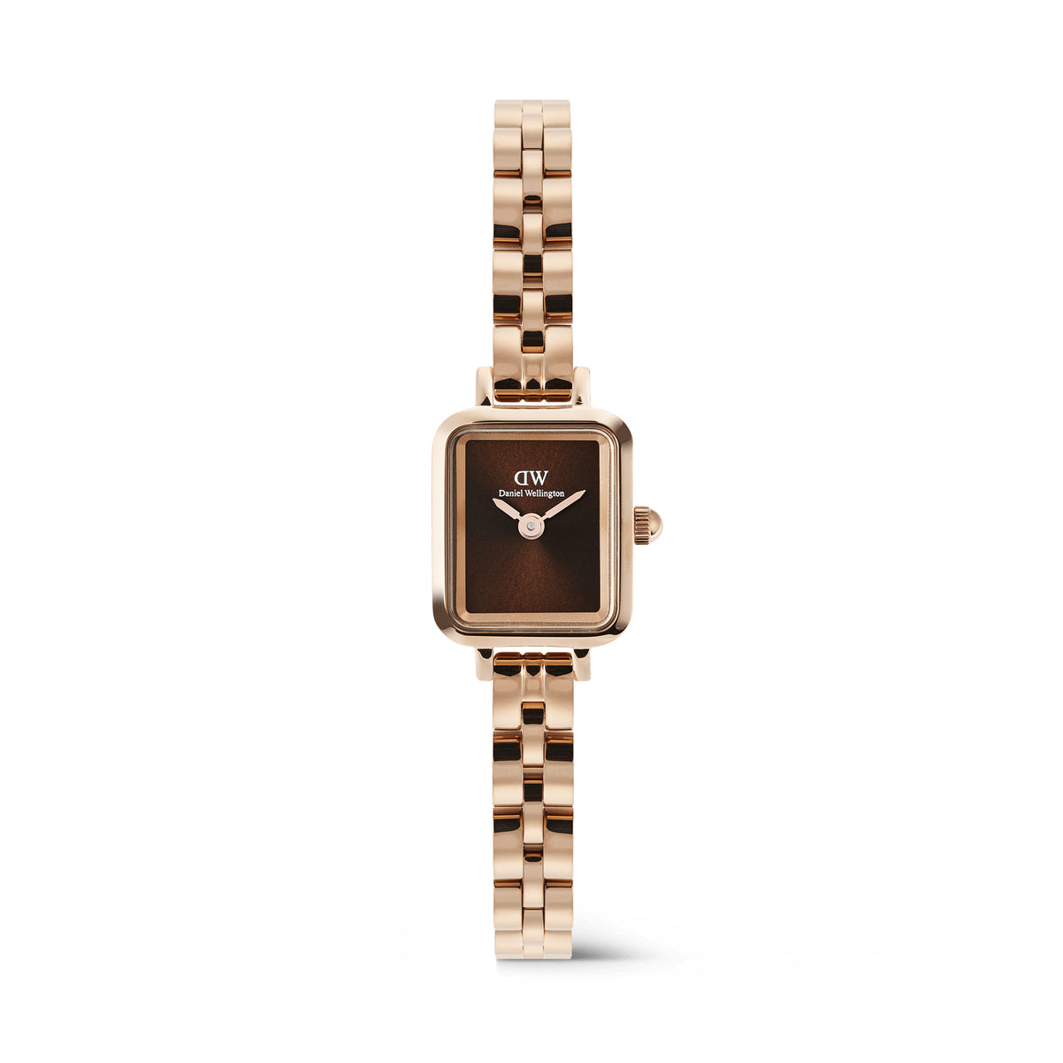 Daniel Wellington Quadro Mini Arch 3-link Amber Sunray Rose Gold