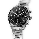 TAG Heuer Carrera Men's 44mm Stainless Steel Automatic Chronograph Watch CBN2A1B.BA0643