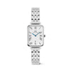 Daniel Wellington Quadro Roman Numerals Date 5-link Silver