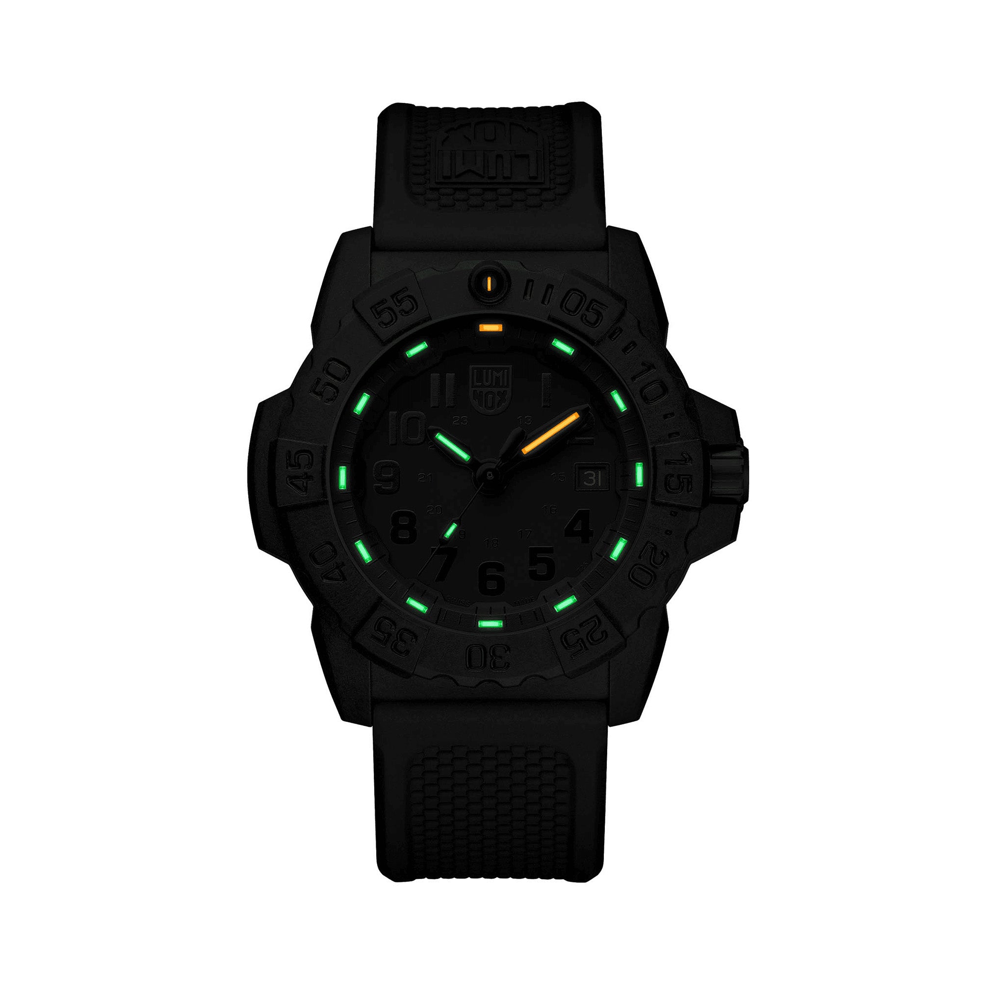 Luminox Men's Black PVD Quartz Sport Watch Black Dial