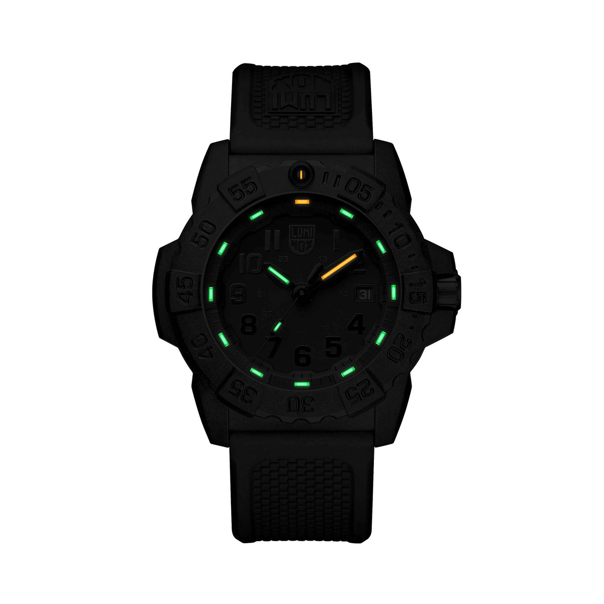 Luminox Men's Black PVD Quartz Sport Watch Black Dial