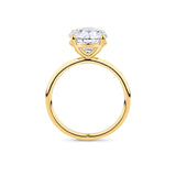 Everlasting 3.00ct TW Round Brilliant Cut Lab-Grown Diamond Engagement Ring in 18ct Yellow Gold