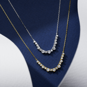 0.50ct TW Lab Grown Diamond Necklace in 9ct Yellow Gold