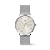 Daniel Wellington Classic Day Display Sterling Champagne Watch