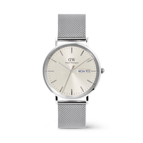 Daniel Wellington Classic Day Display Sterling Champagne Watch