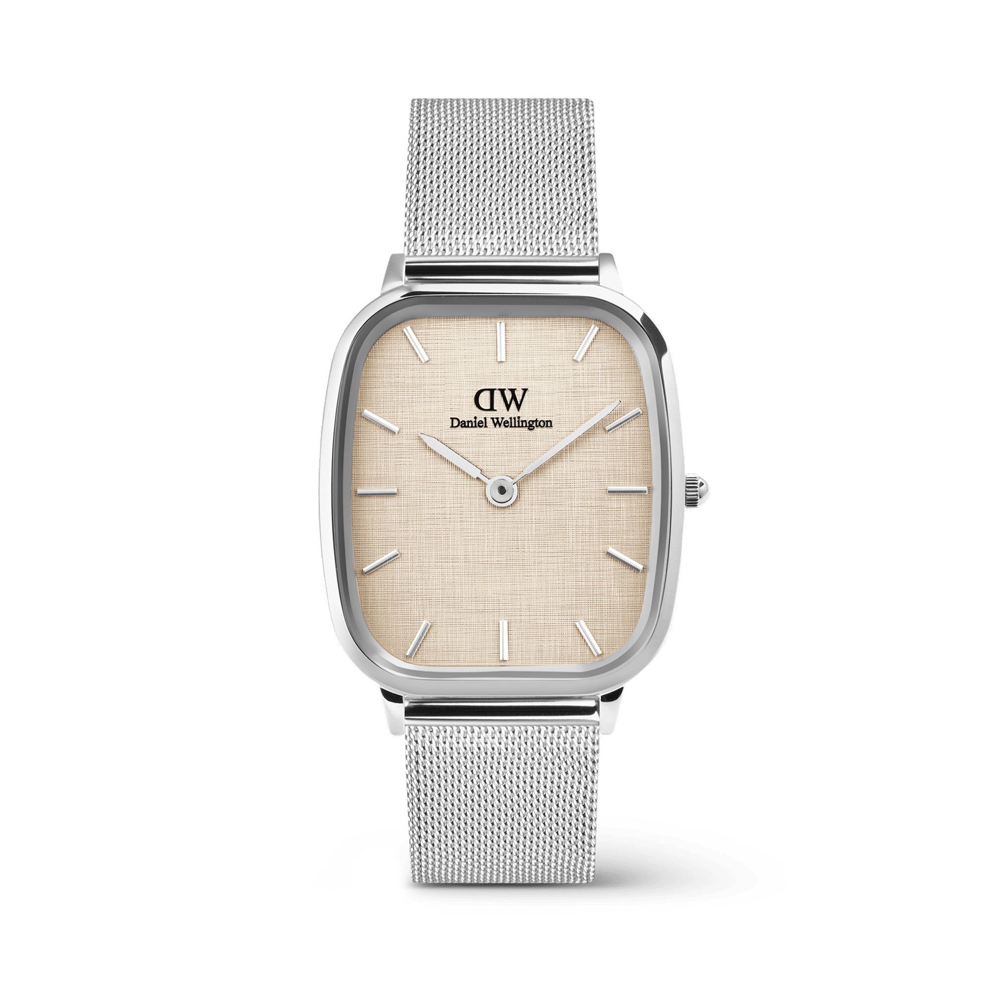 Daniel Wellington Marlon Sterling Linen Watch