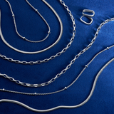 19cm Snake Bracelet in Sterling Silver