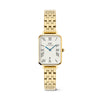 Daniel Wellington QuadroRoman Numerals Date 5-link Gold