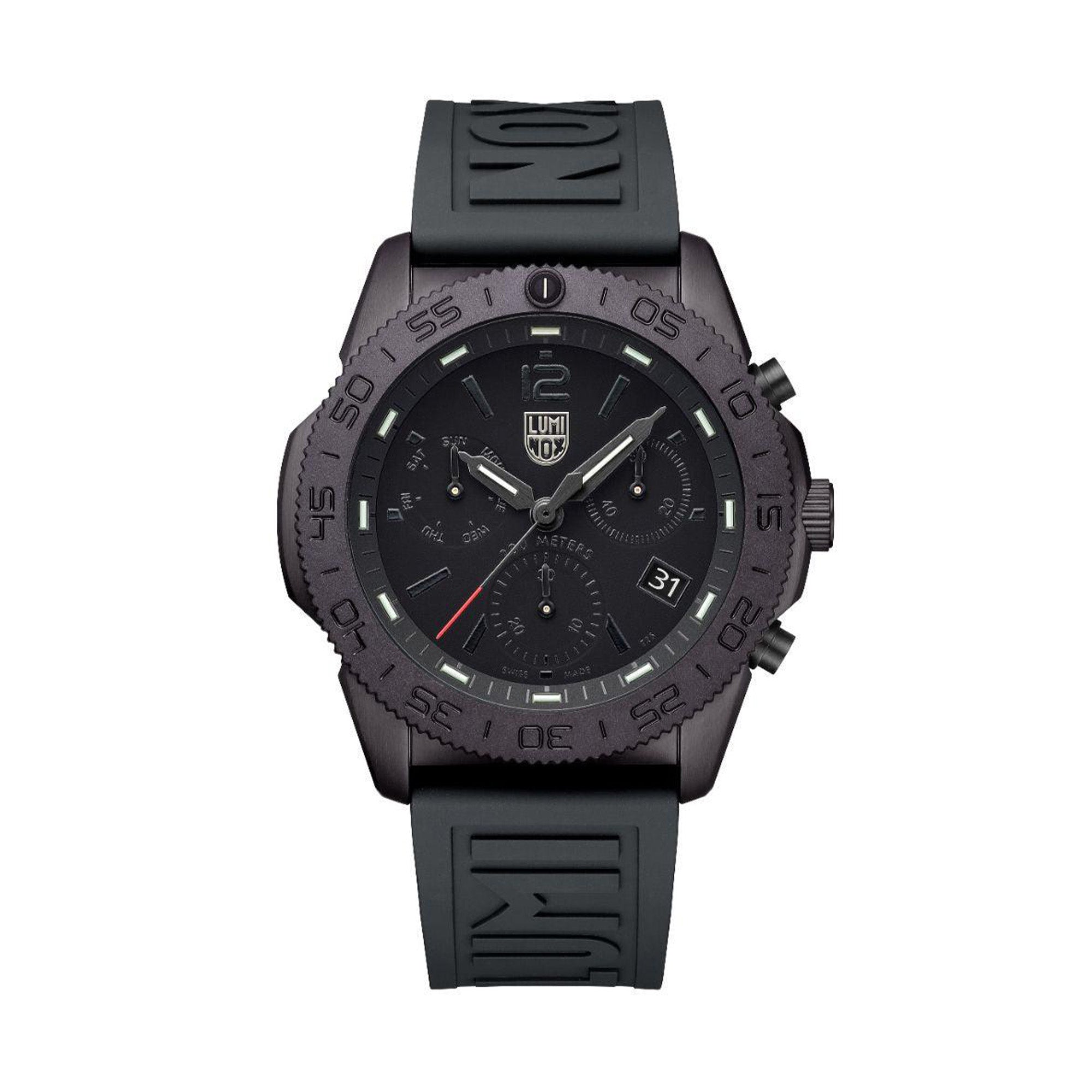 Luminox Pacific Blackout Quartz Chronograph Men's 44mm Watch XS.3141.BO