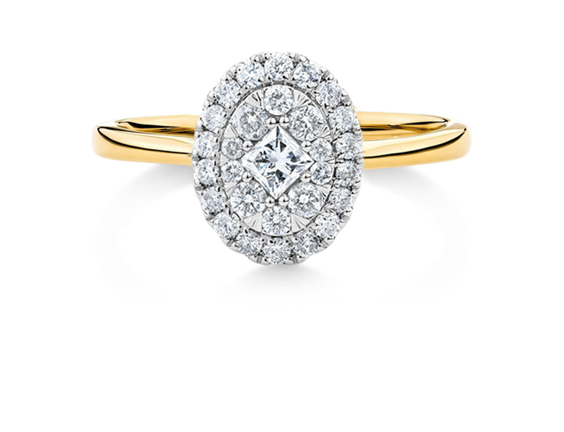 Cluster Engagement Rings