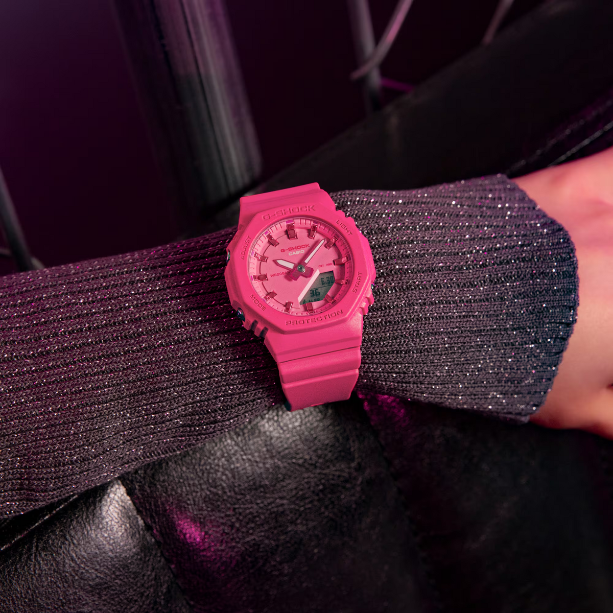 Casio G-SHOCK Women's Resin Quartz Watch GMAP2100PP-4A