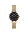 Daniel Wellington Petite 28 Evergold Gold Black Watch