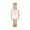 Daniel Wellington Quadro 20x26 Lumine Rose Gold Mother of Pearl White Watch