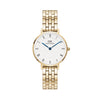 Daniel Wellington Petite Roman Numerals 28 5-Link G White Watch