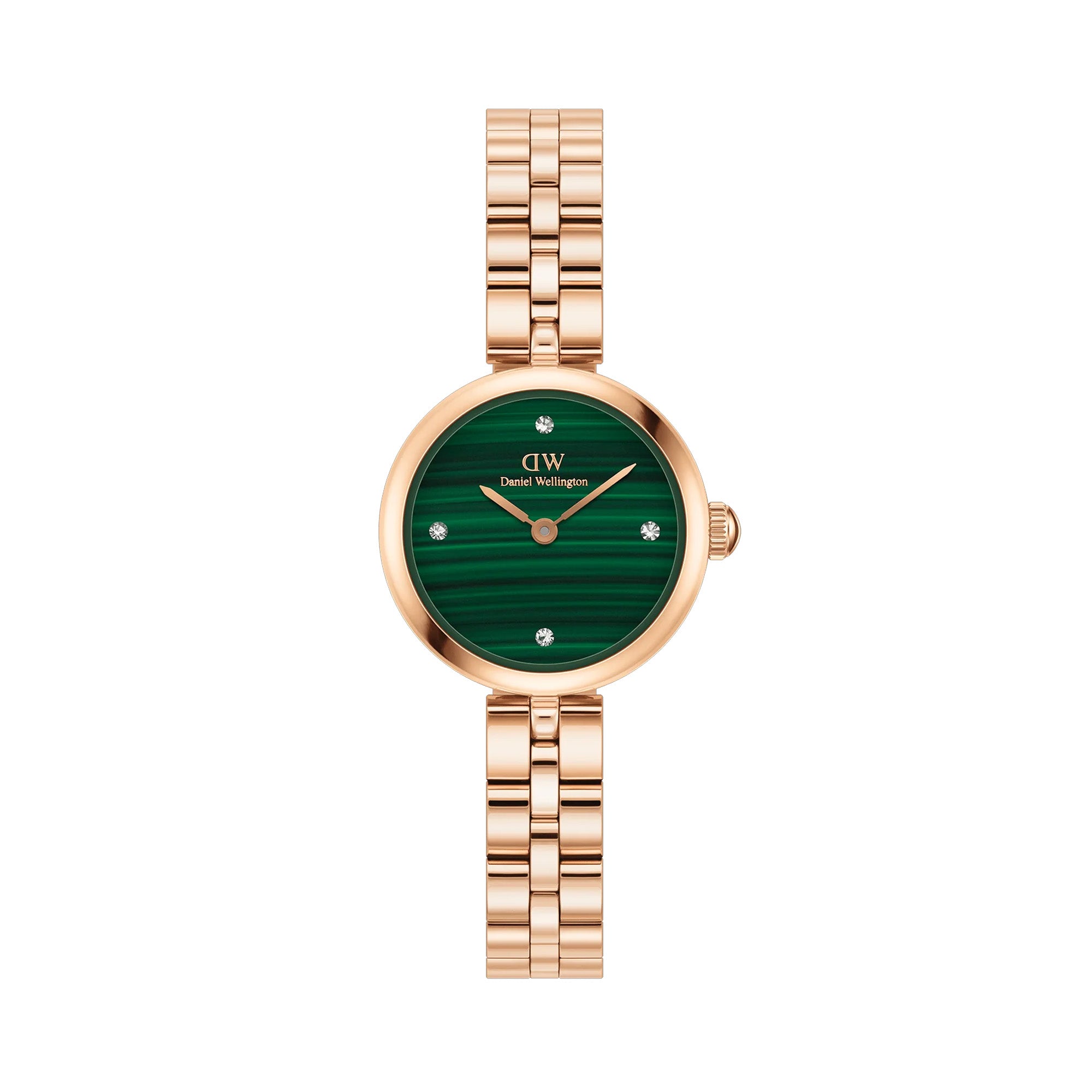Daniel Wellington Elan Jewellery Watch 22 RG Real Malachite Watch