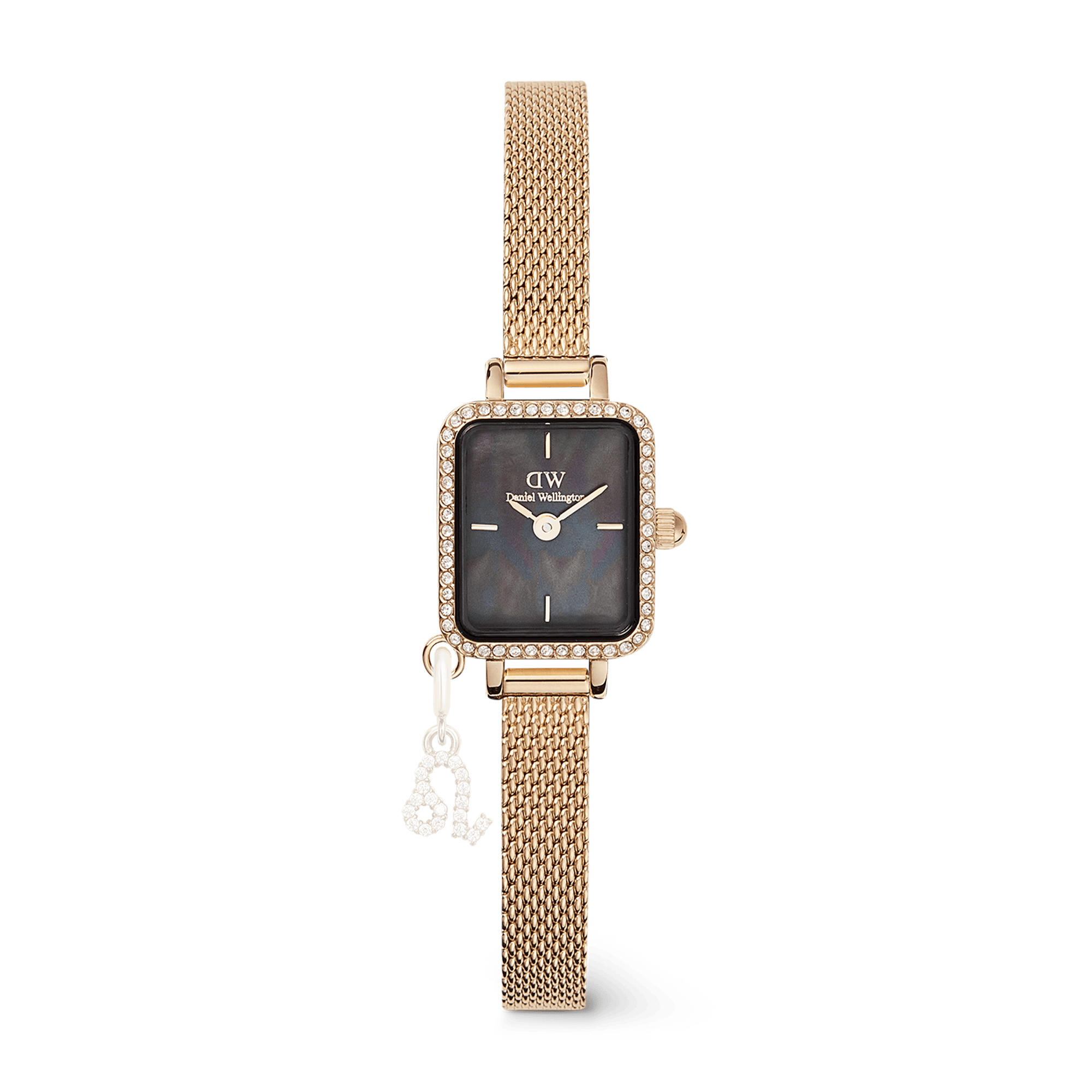 Daniel Wellington Quadro Mini Crystal Zodiac Evergold Watch
