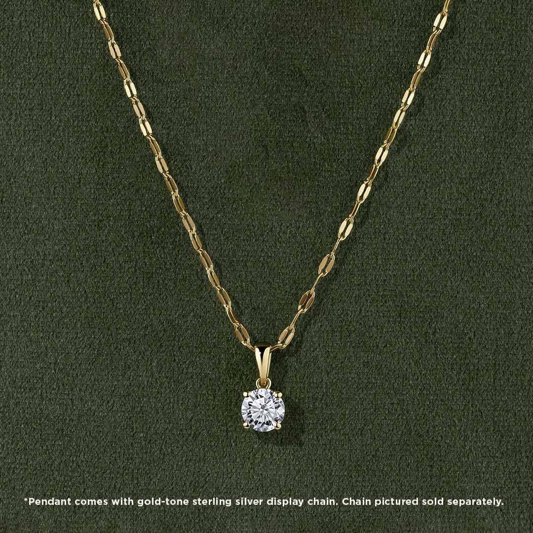 1.00ct TW Diamond Pendant in 9ct Yellow Gold