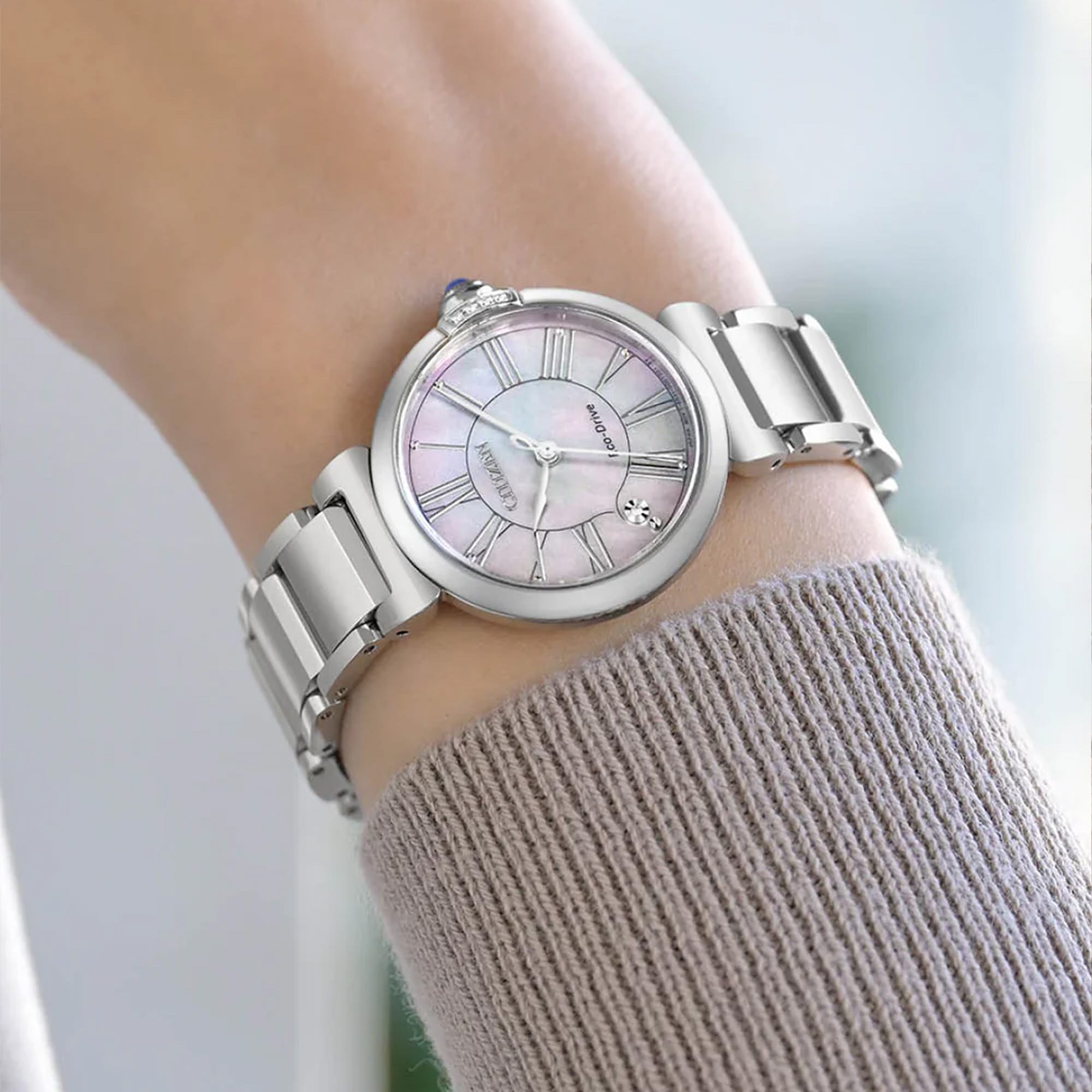 Citizen L May Bells Eco Drive Women's 29.50mm Watch EM1060-87Y