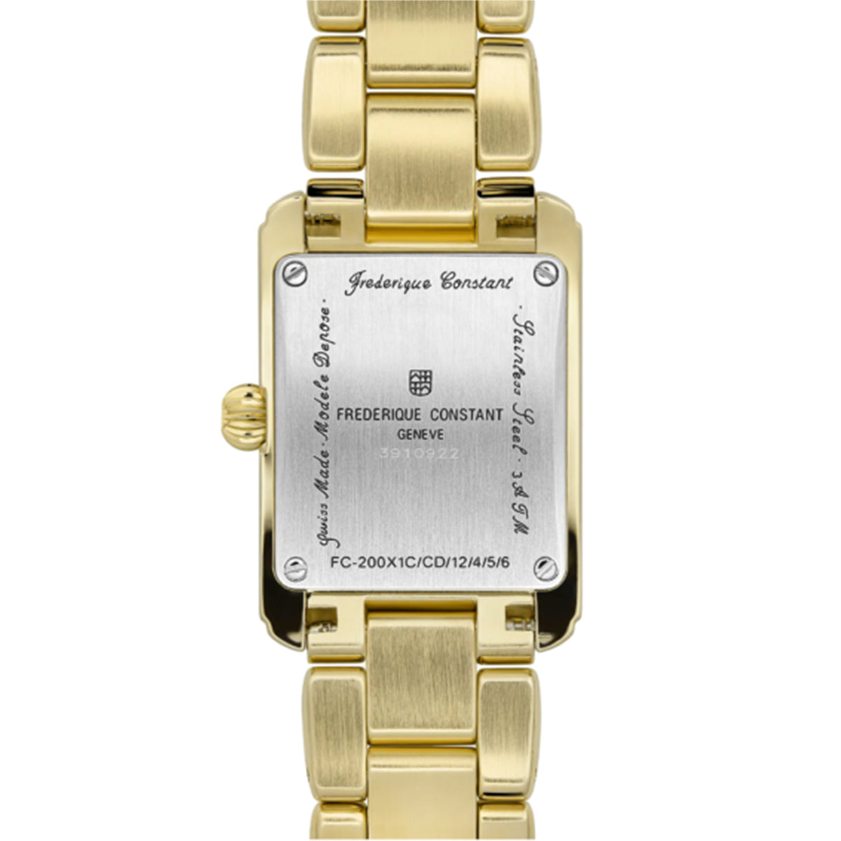 Frederique Constant Women's 34mm Gold PVD Automatic Watch FC-303VD2NH5B