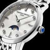 Frederique Constant 30mm Quartz Moonphase Watch FC-206MPWD1S6B