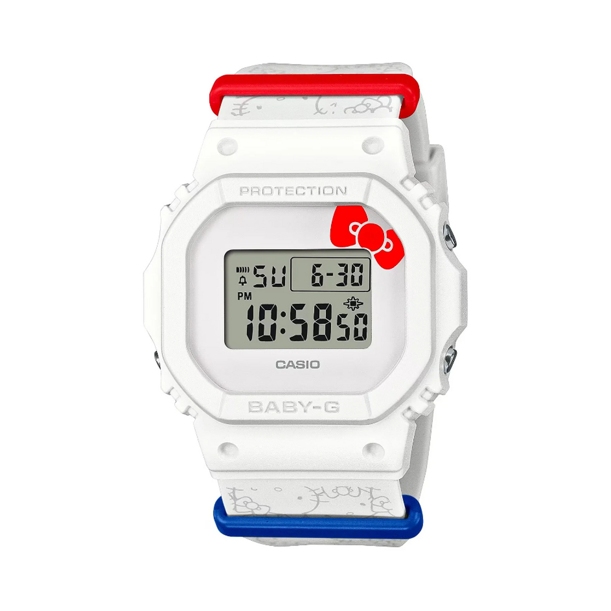 Casio BABY-G Women's 'Hello Kitty' Digital Watch BGD565KT-7D