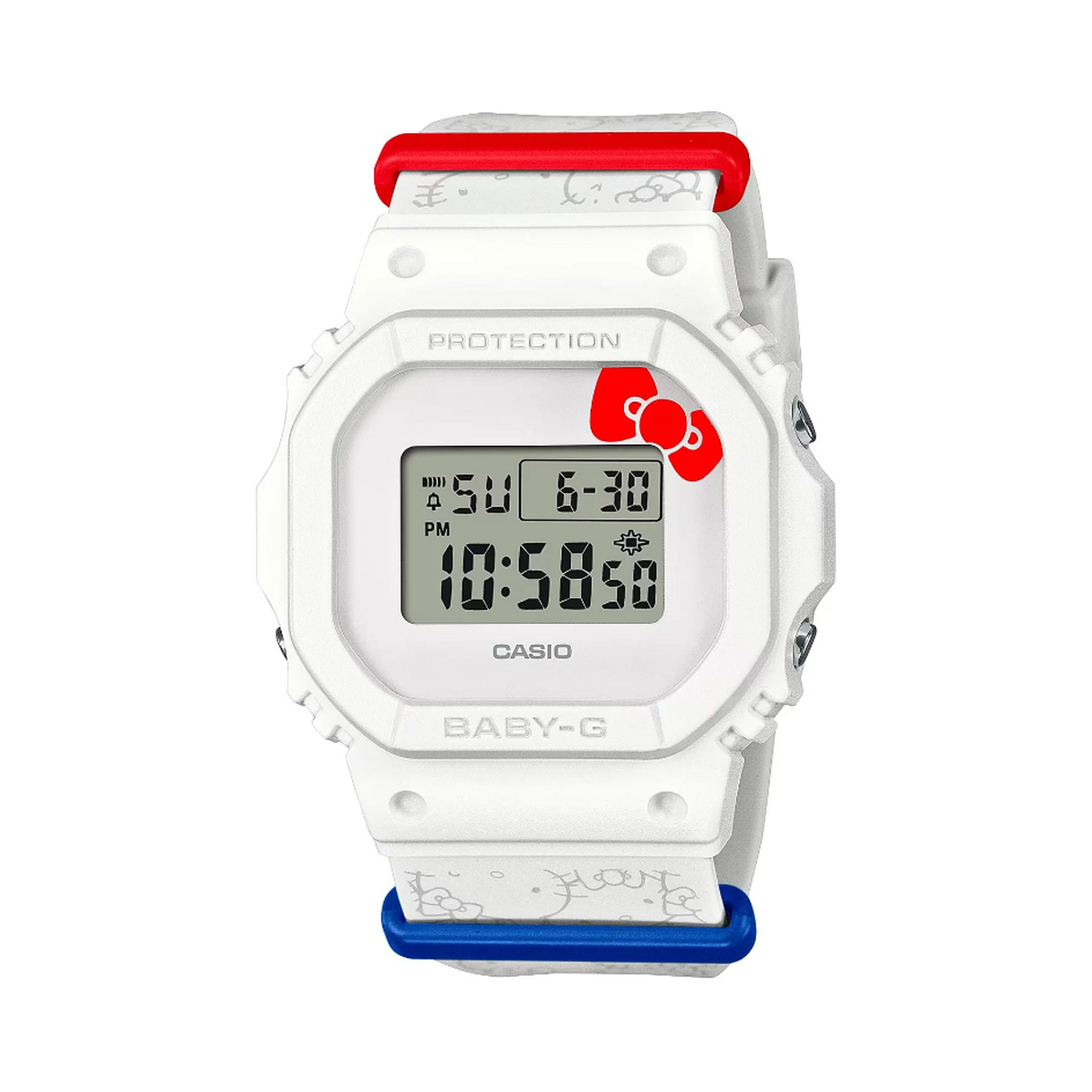 Casio BABY-G Women's 'Hello Kitty' Digital Watch BGD565KT-7D