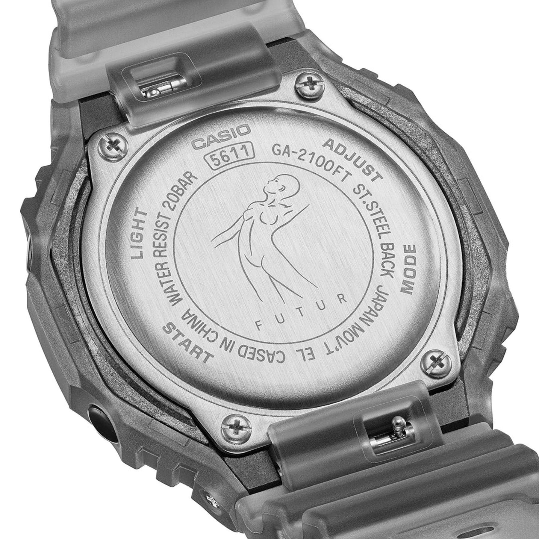 Casio G-Shock Men's 48.50mm Quartz Watch GA2100FT-8A