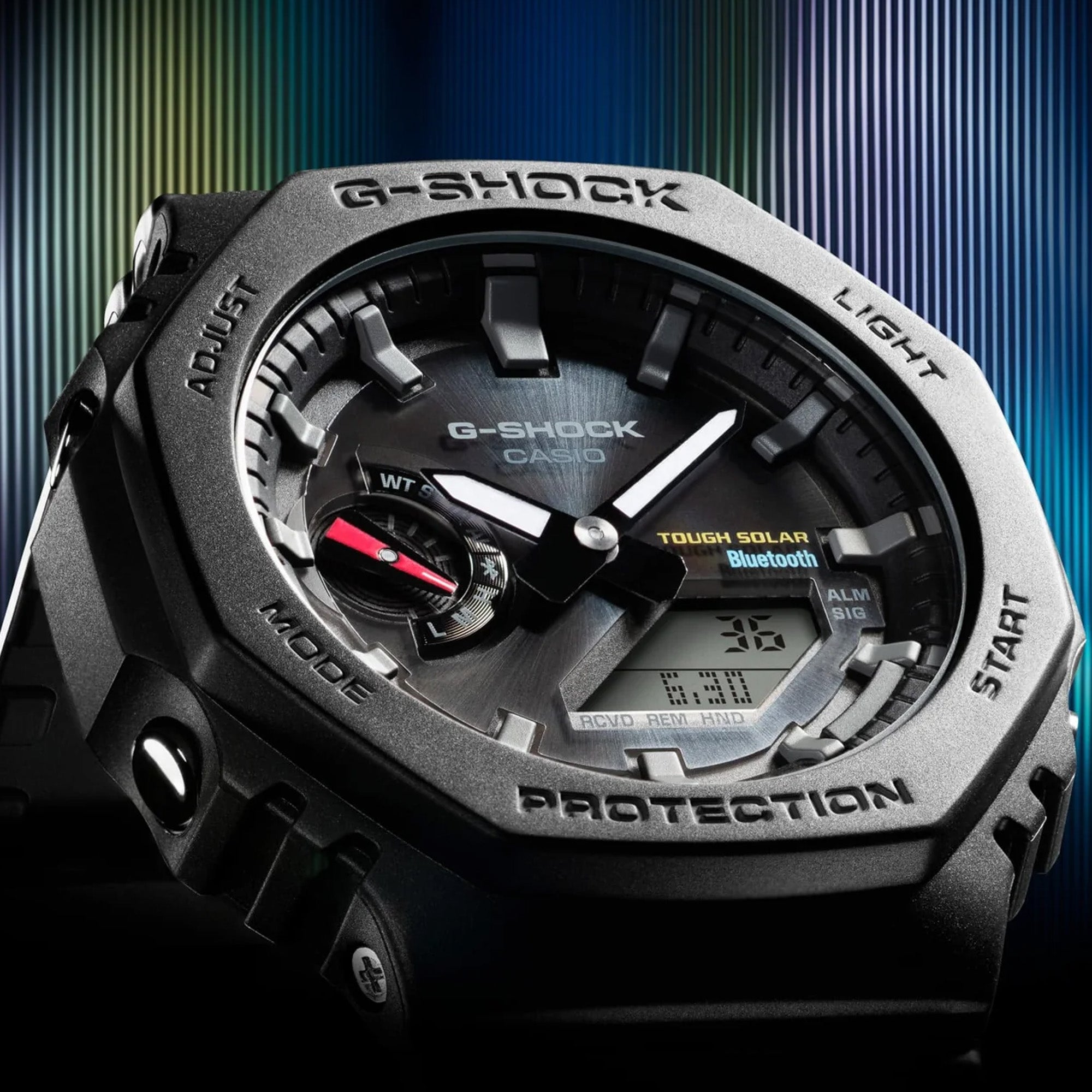 Casio G-SHOCK Men's 48.50mm Resin Digital Analogue Watch GAB2100