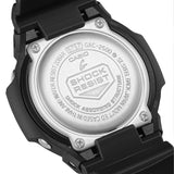 Back of the black resin strap on the Casio G-SHOCK 2500 Series Quartz Men’s Watch GAC2500-1A, 46.7mm case. The bio-based resin strap and case back are shown.