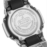 Back of the stainless steel bracelet on the Casio G-SHOCK 2500 Series Quartz Men’s Watch GMC2500D-1A, 46.7mm case. The bracelet links and case back are shown.