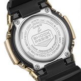 Back of the resin strap on the Casio G-SHOCK 2500 Series Quartz Men’s Watch GMC2500G-9A, 46.7mm case. The textured strap and case back are shown.