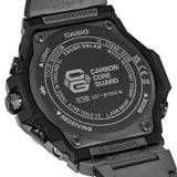 Casio G-Shock watch with detailed text on the back