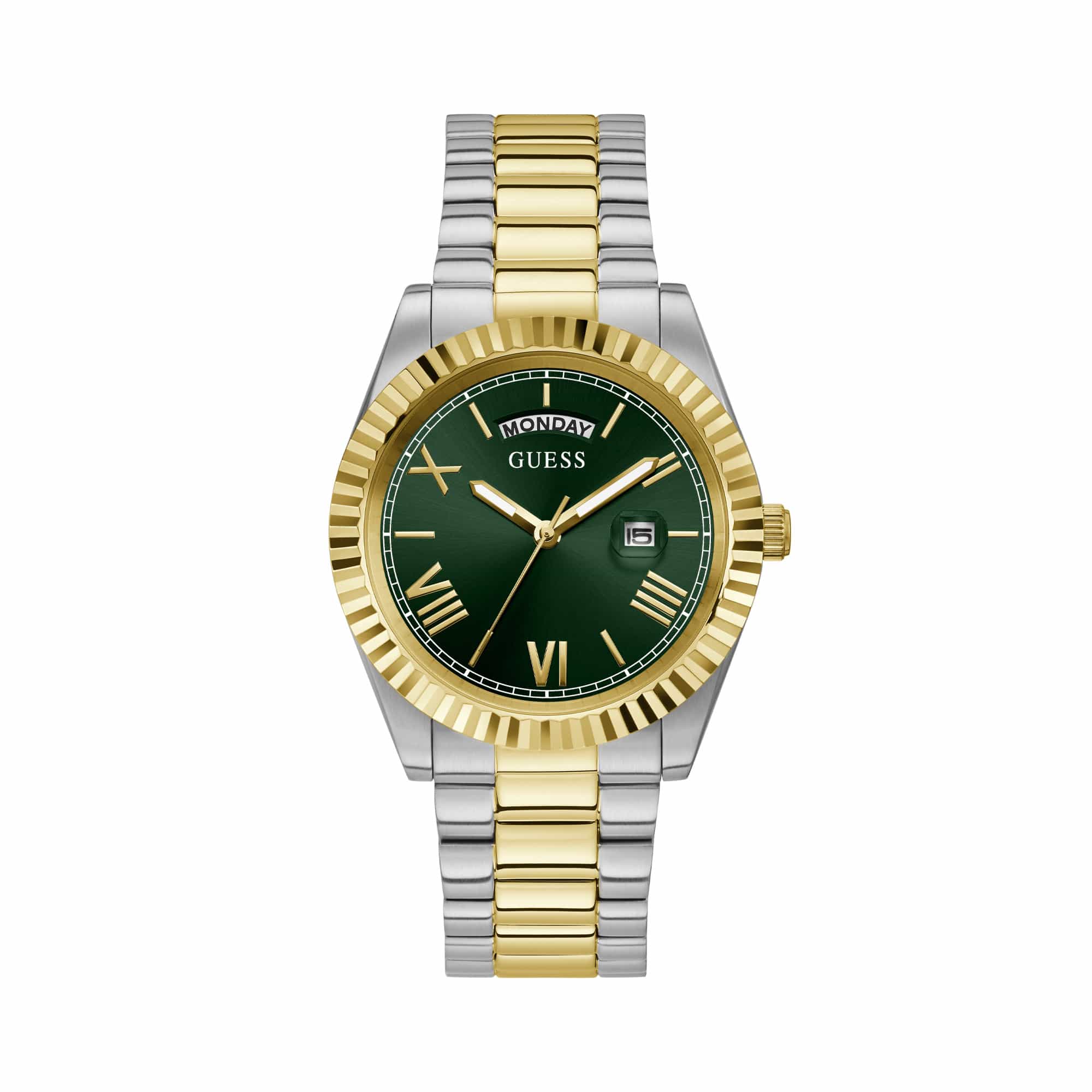 Guess Men's 42mm Two-Tone Quartz Watch GW0265G8
