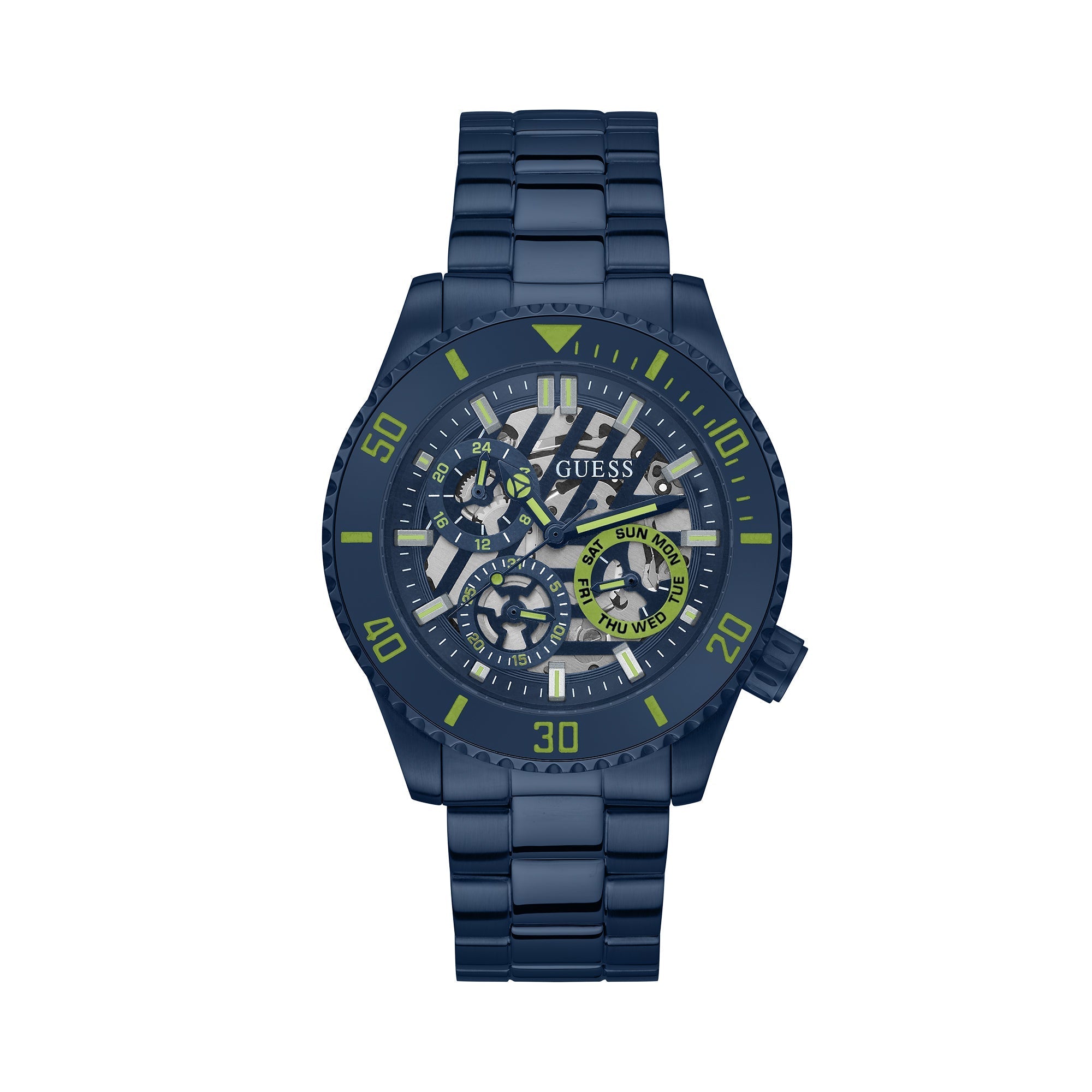 Guess Men's 45.00mm Navy Midnight Axel Watch GW0488G4
