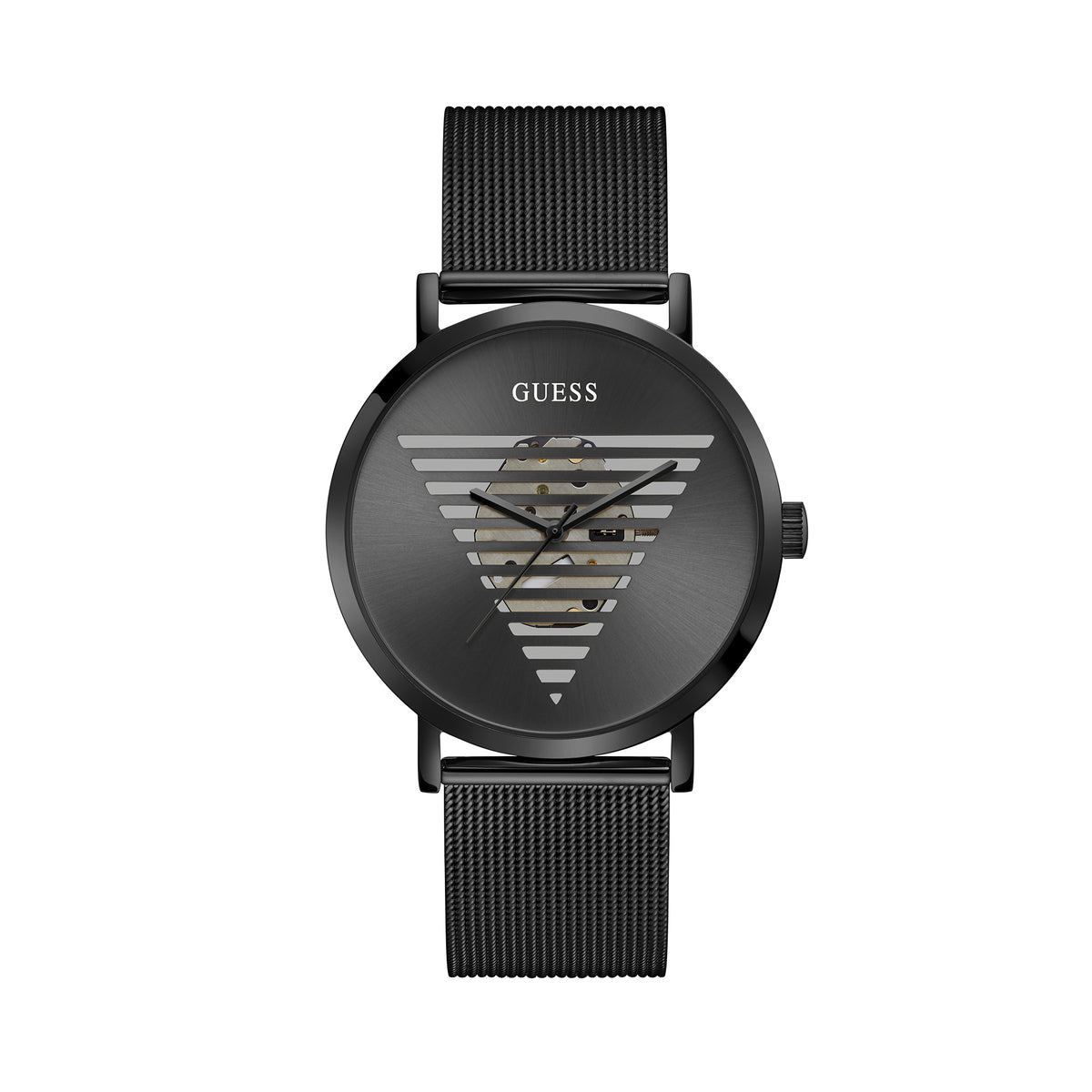 Guess Men's 44mm Black PVD Quartz Watch GW0502G2