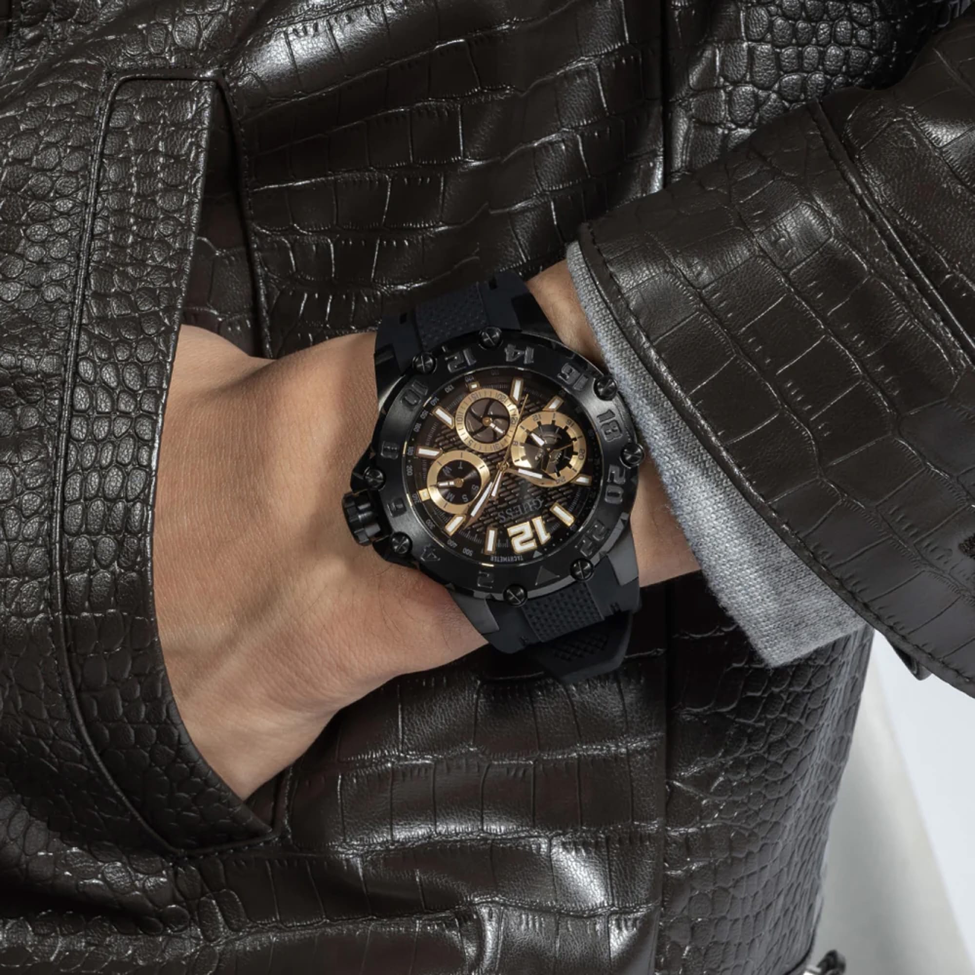 Guess Contender 46mm Quartz Watch GW0640G2