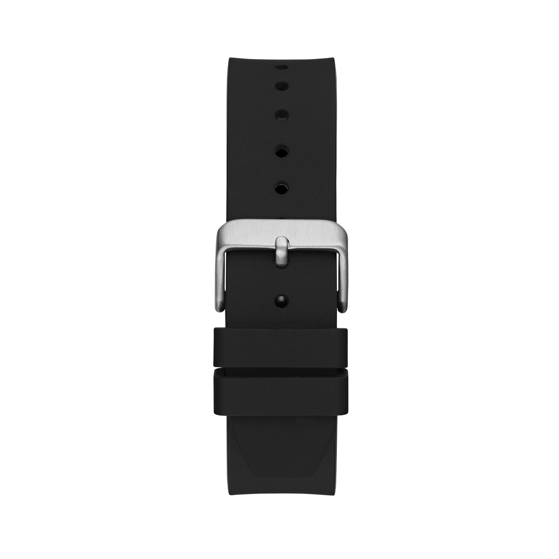 Guess Men's 42mm Black Silver Tone Quartz Watch GW0663G1