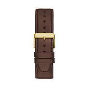 Guess Men's 42mm Brown Gold Tone Quartz Watch GW0663G2