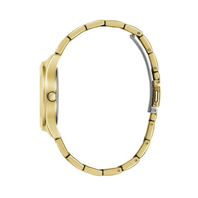 Guess Women's 34mm Gold Tri Plaque Quartz Watch GW0675L2