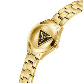 Guess Women's 34mm Gold Tri Plaque Quartz Watch GW0675L2