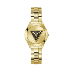 Guess Women's 34mm Gold Tri Plaque Quartz Watch GW0675L2