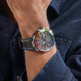 Guess Unisex 45mm Black Energy Multi Crystal Quartz Watch GW0701G1