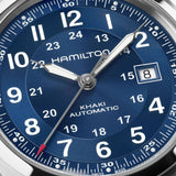 Hamilton Khaki Field 42mm Stainless Steel Case Sapphire Crystal Luminous Syringe Hands H70605540
